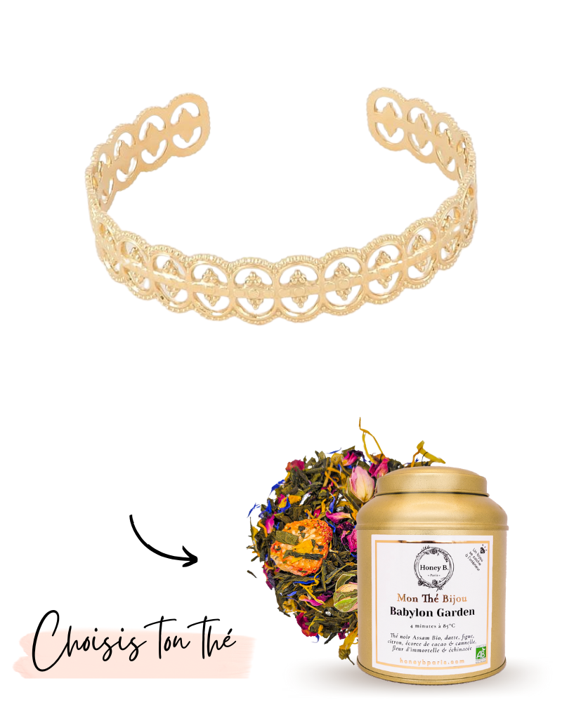 Mon Thé Bijou - Bracelet Fleur