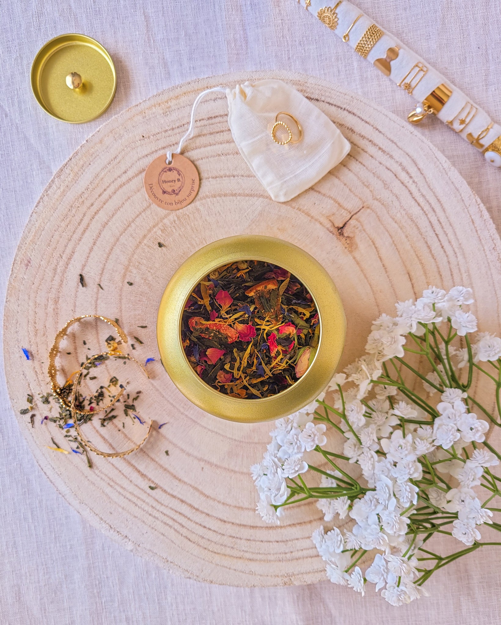 Mon Thé Bijou - Boucles Flavia (argent)