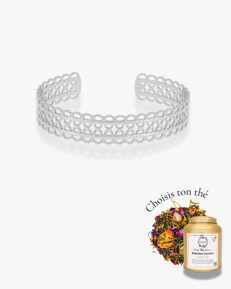 Mon Thé Bijou - Bracelet Abby (argent)