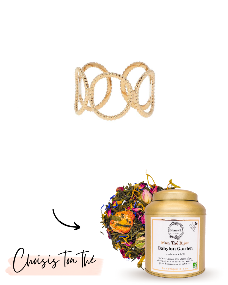 Mon Thé Bijou - Bague Clover