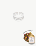 Mon Thé Bijou - Bague Luna (argent)