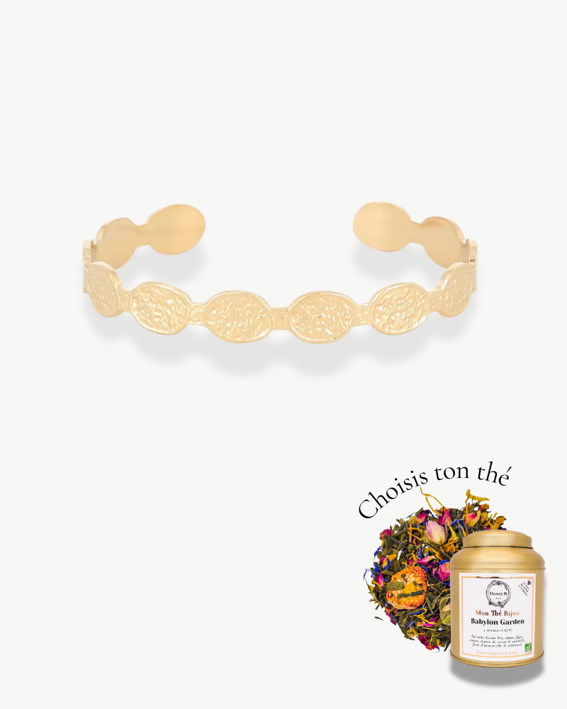 Mon Thé Bijou - Bracelet Margo (or)