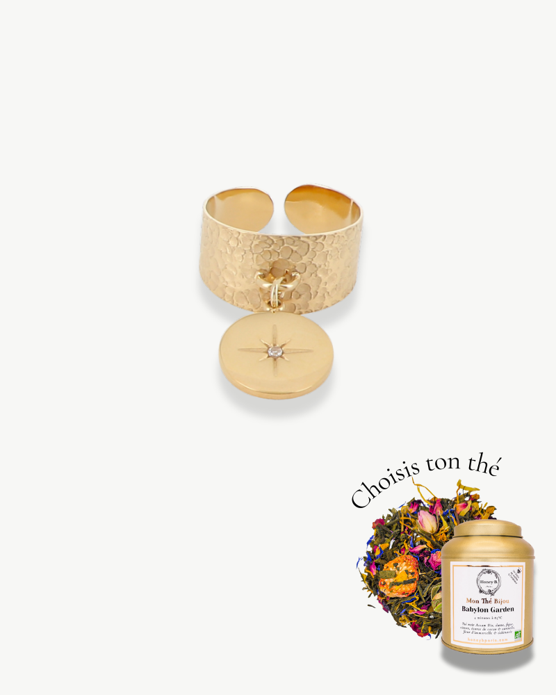 Mon Thé Bijou - Bague Marguerite (or)
