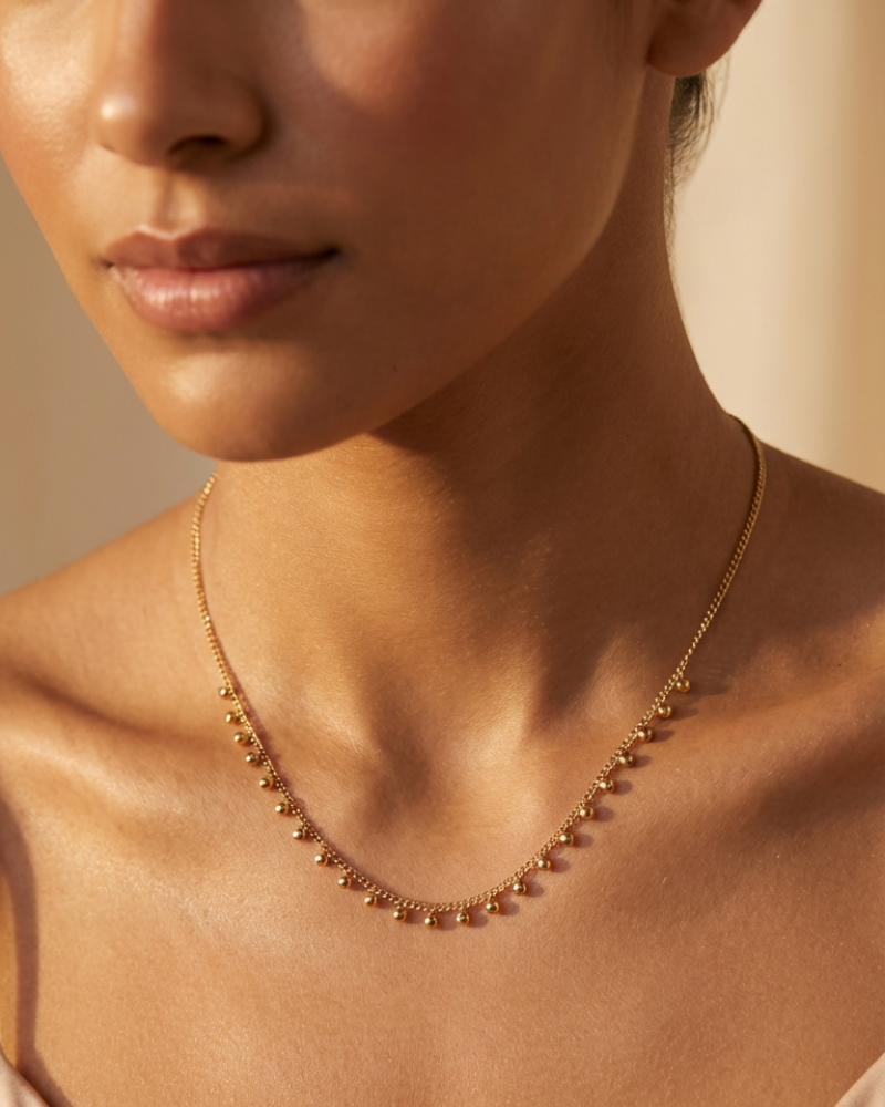 Mon Thé Bijou - Collier Suzie (or)