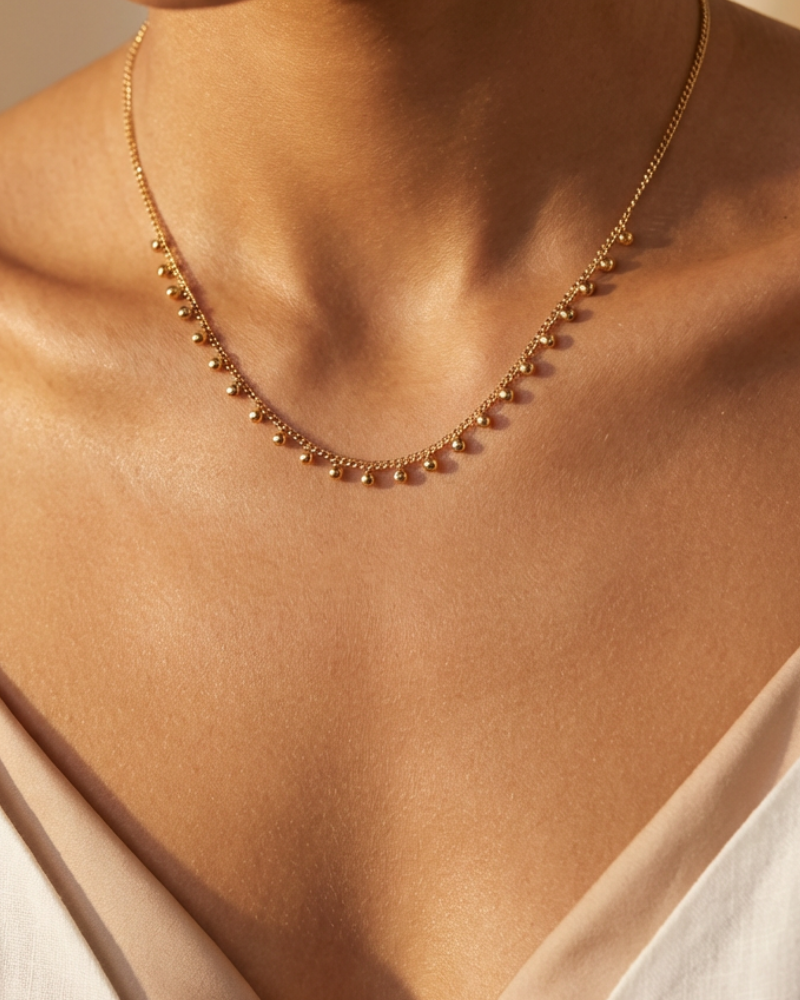 Mon Thé Bijou - Collier Suzie (or)