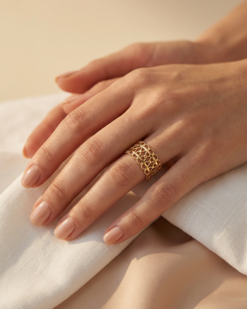 Mon Thé Bijou - Bague Violeta (argent)