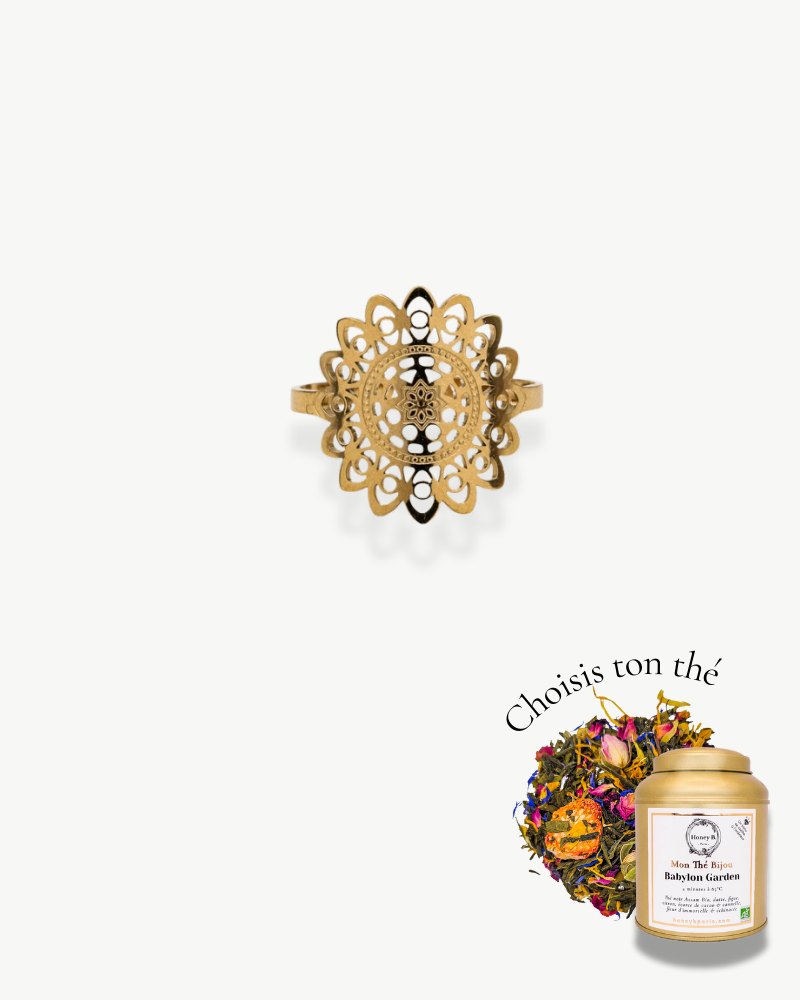 Mon Thé Bijou - Bague Yasmine (Or)