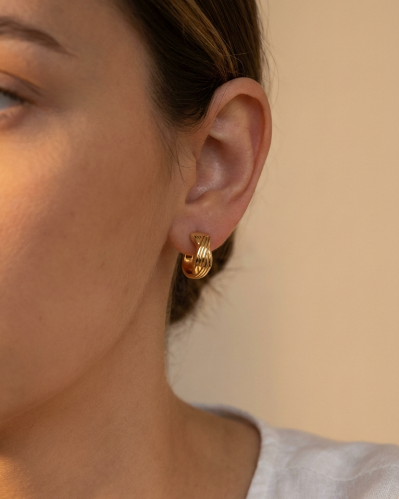 Mon Thé Bijou - Boucles Flavia (or)