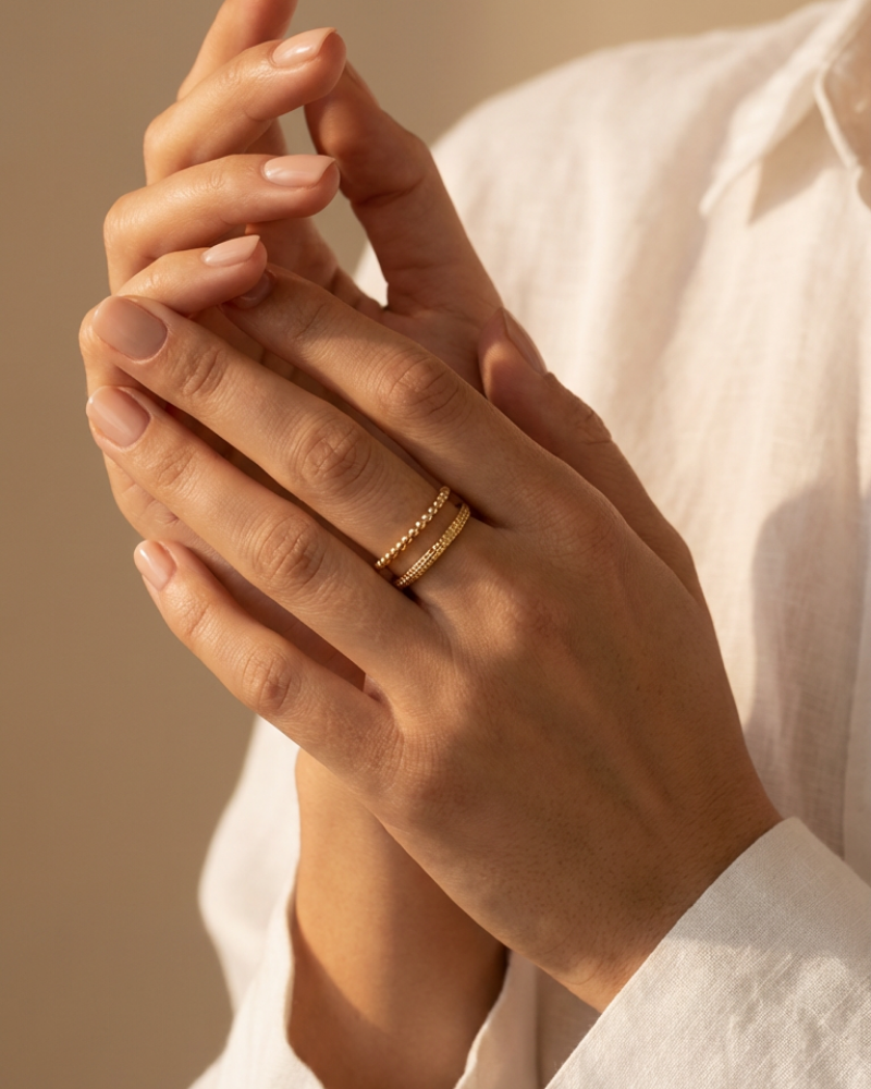 Mon Thé Bijou - Bague Luna (or)