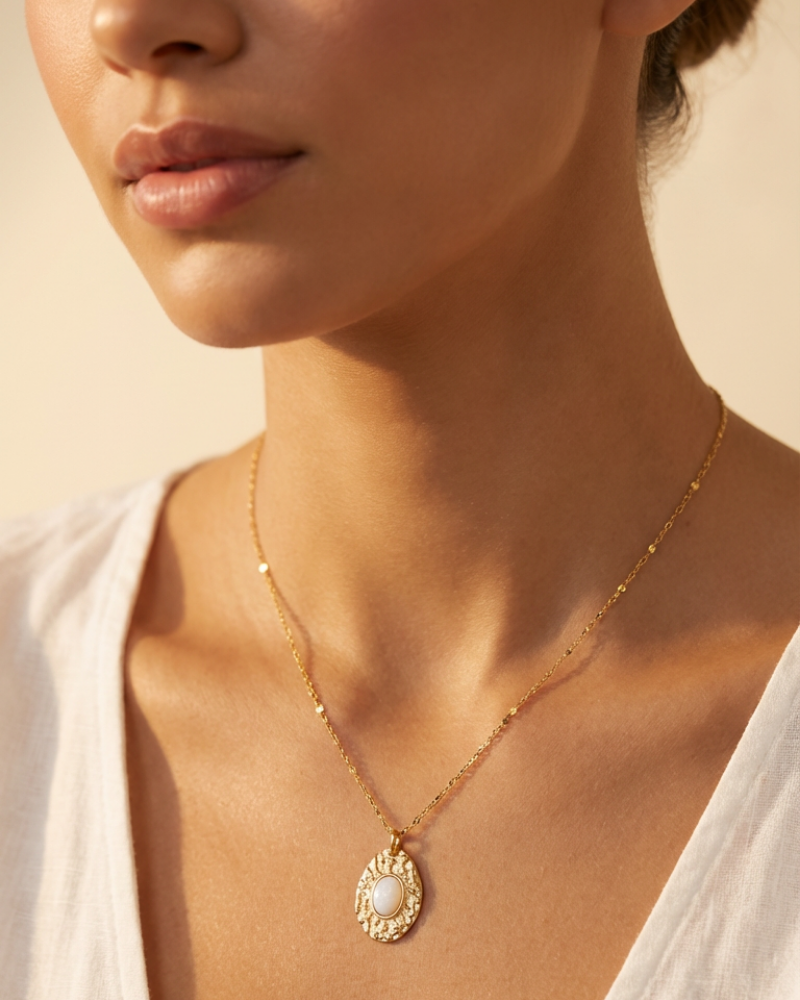 Mon Thé Bijou - Collier Rose