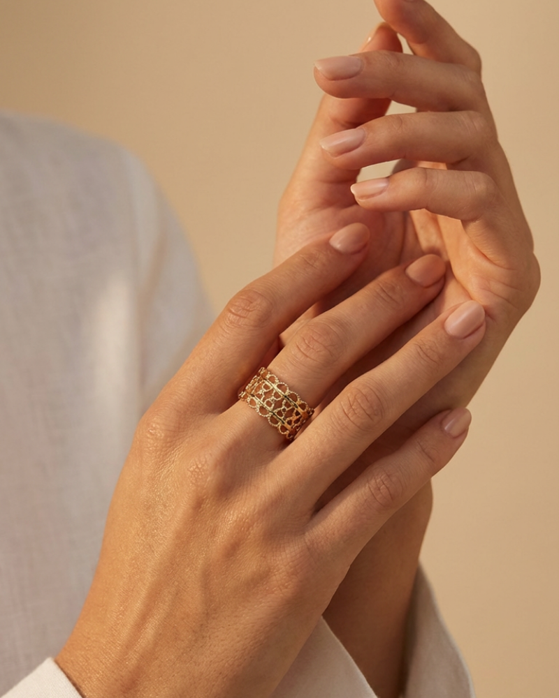 Mon Thé Bijou - Bague Violeta (argent)