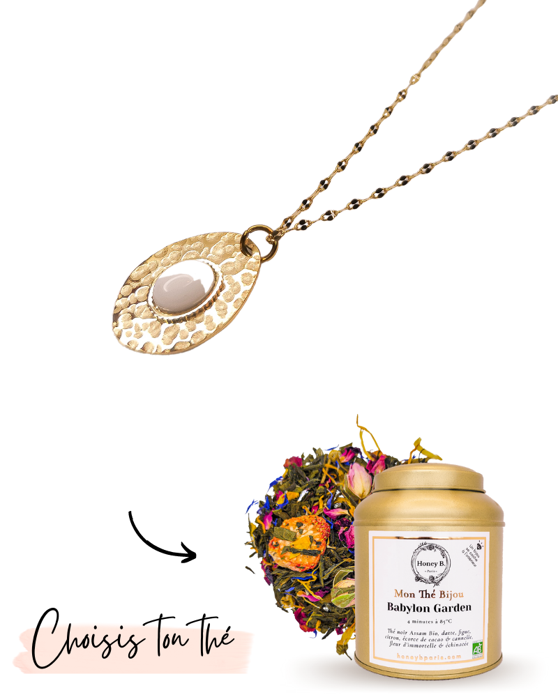 Mon Thé Bijou - Collier Rose