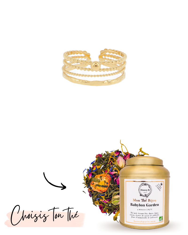 Mon Thé Bijou - Bague Izidora