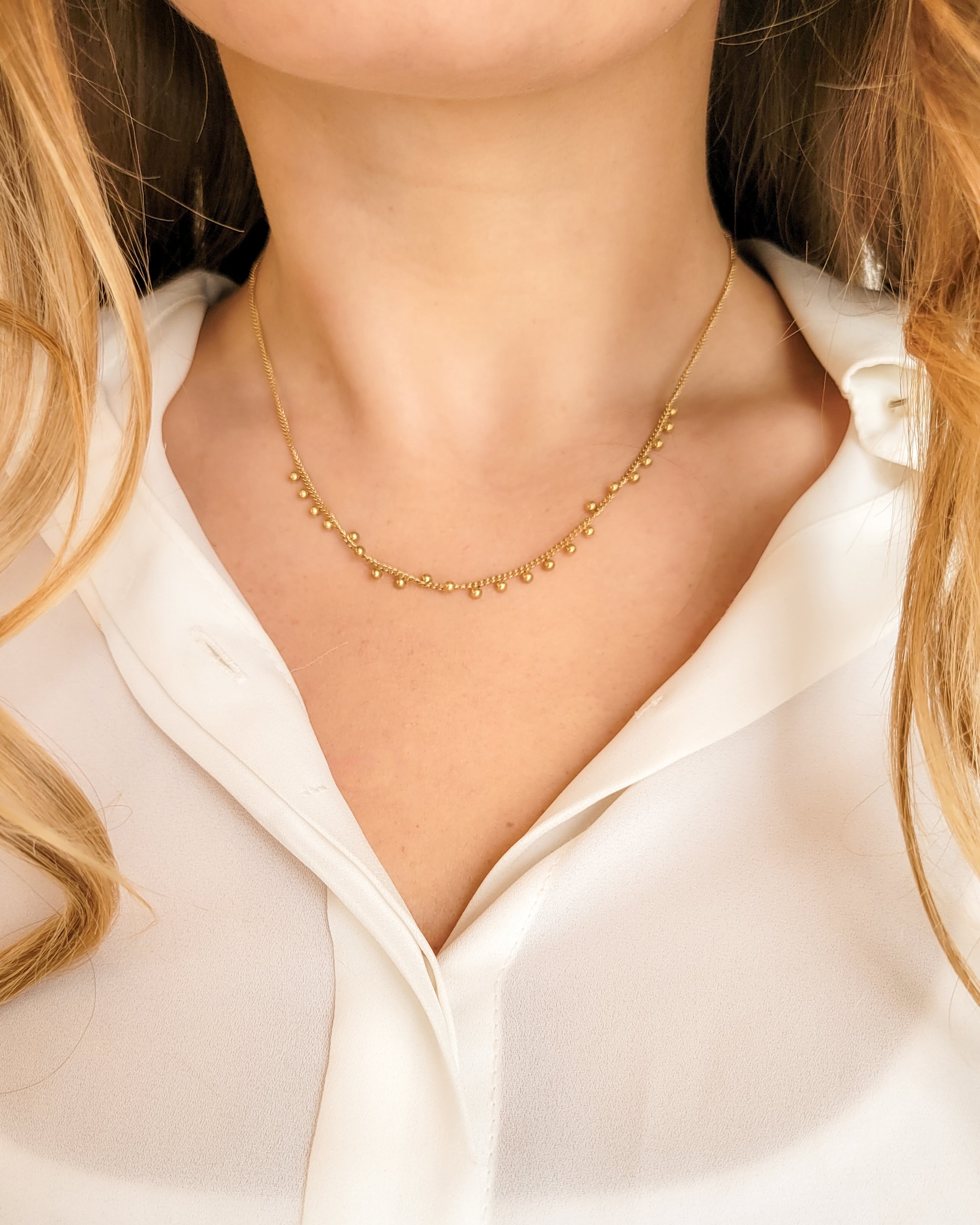 Mon Thé Bijou - Collier Suzie (argent)