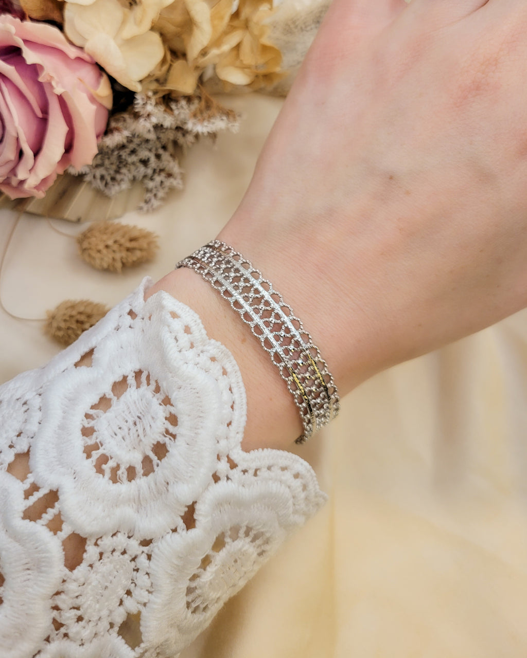 Mon Thé Bijou - Bracelet Abby (argent)