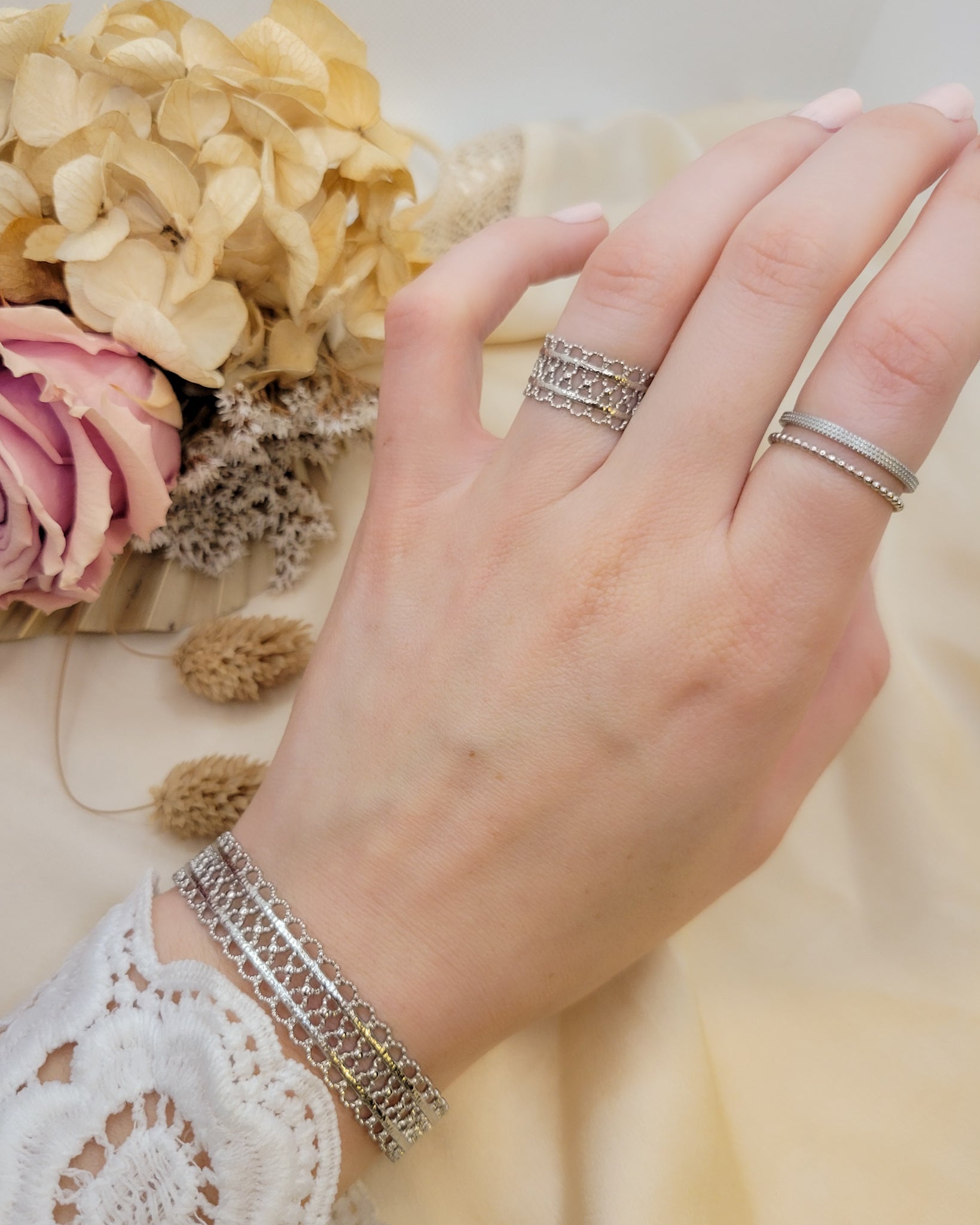 Mon Thé Bijou - Bague Violeta (argent)