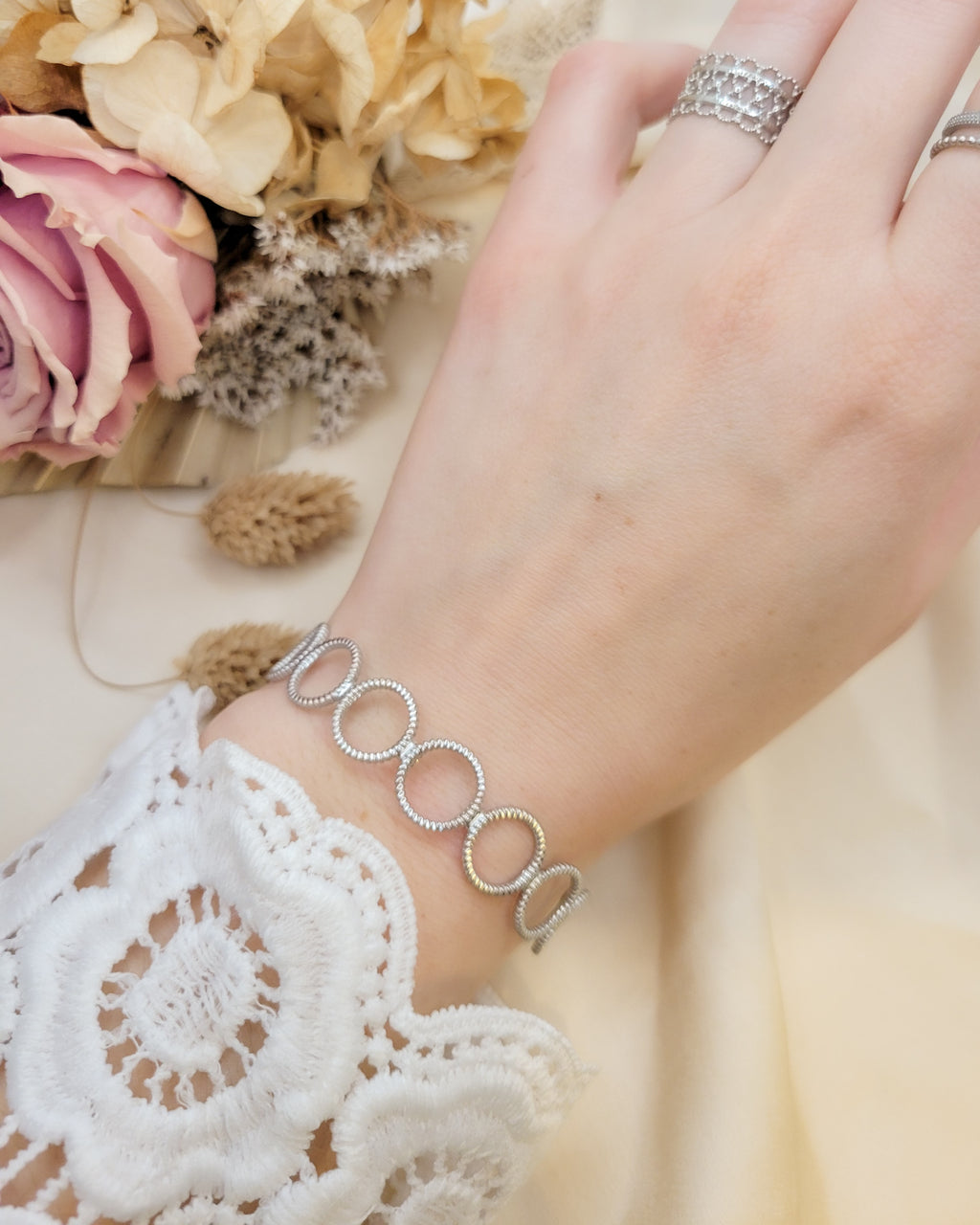 Mon Thé Bijou - Bracelet Clarysse (argent)