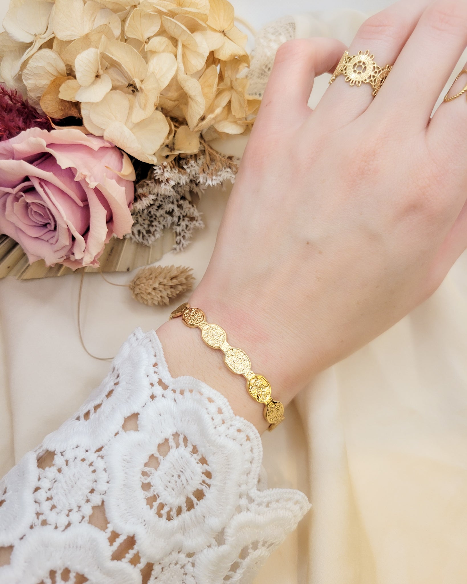 Mon Thé Bijou - Bracelet Margo (or)