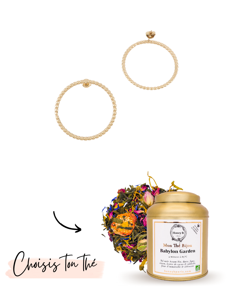 Mon Thé Bijou - Boucles Adeyl