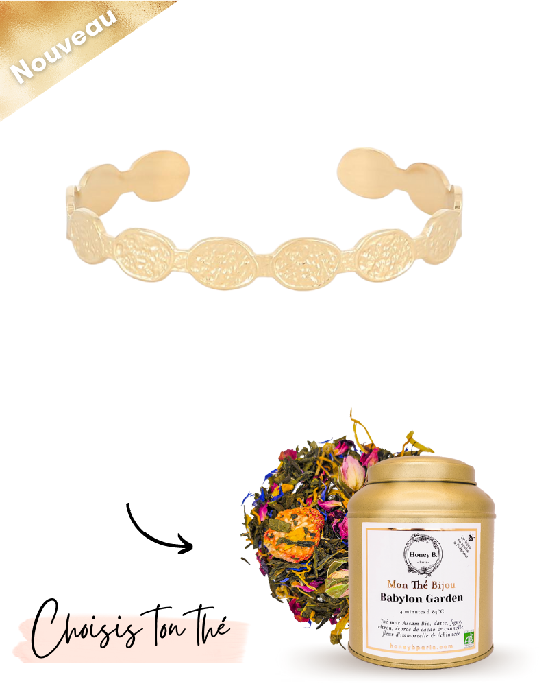 Mon Thé Bijou - Bracelet Margo (or)