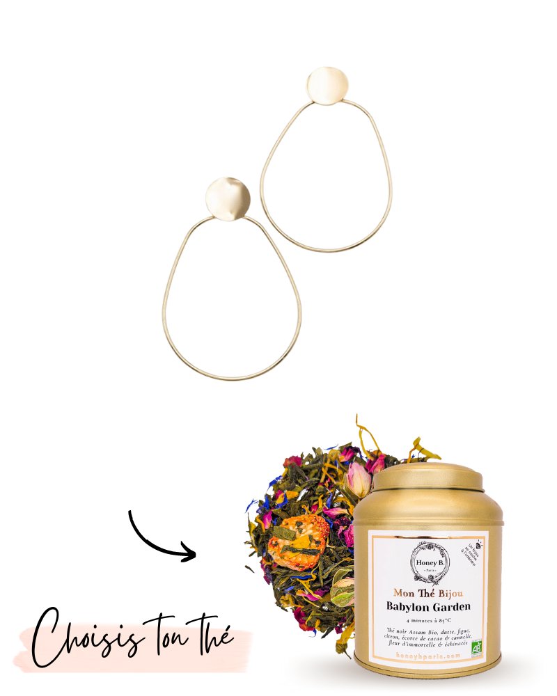 Mon Thé Bijou - Boucles Olla (or)