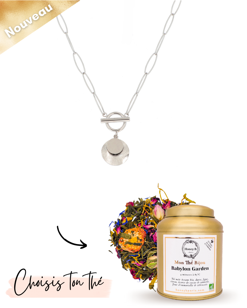 Mon Thé Bijou - Collier Alyssa (Argent)