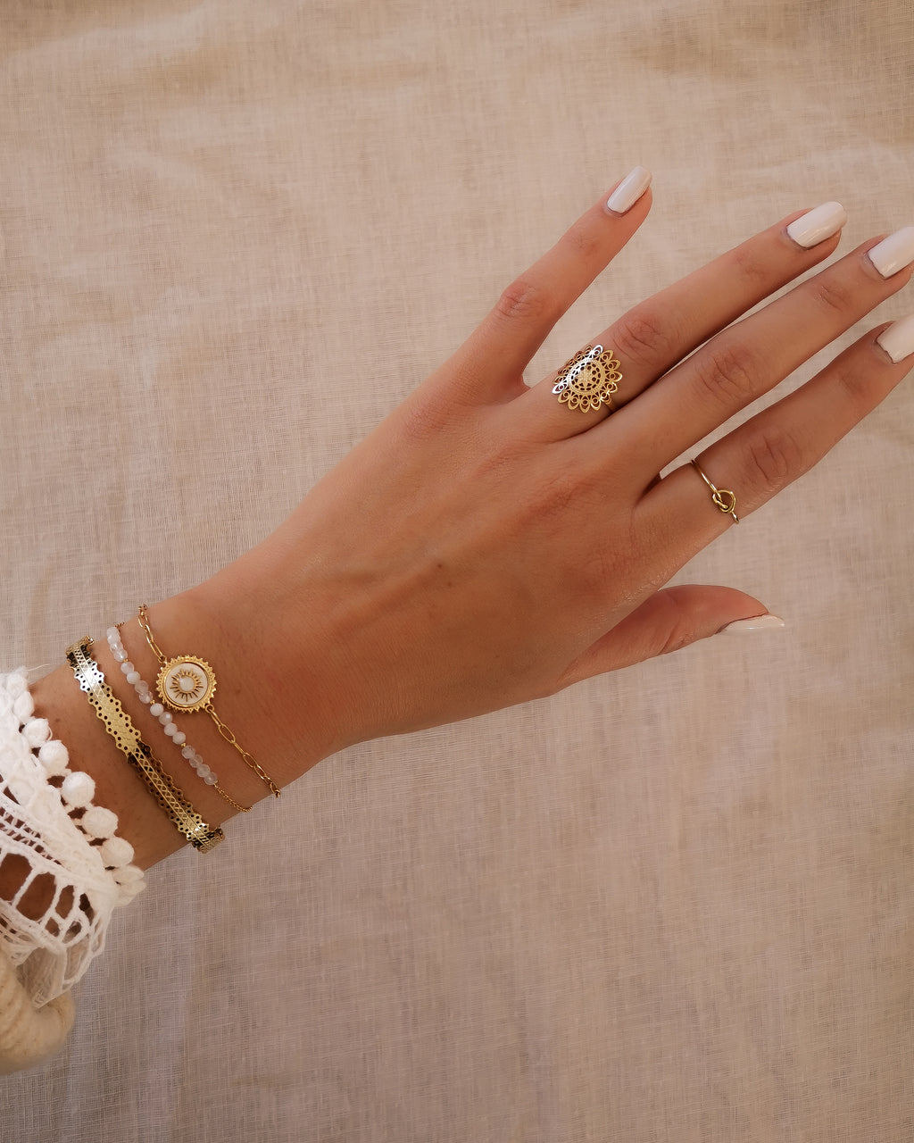 Mon Thé Bijou - Bague Yasmine (Or)