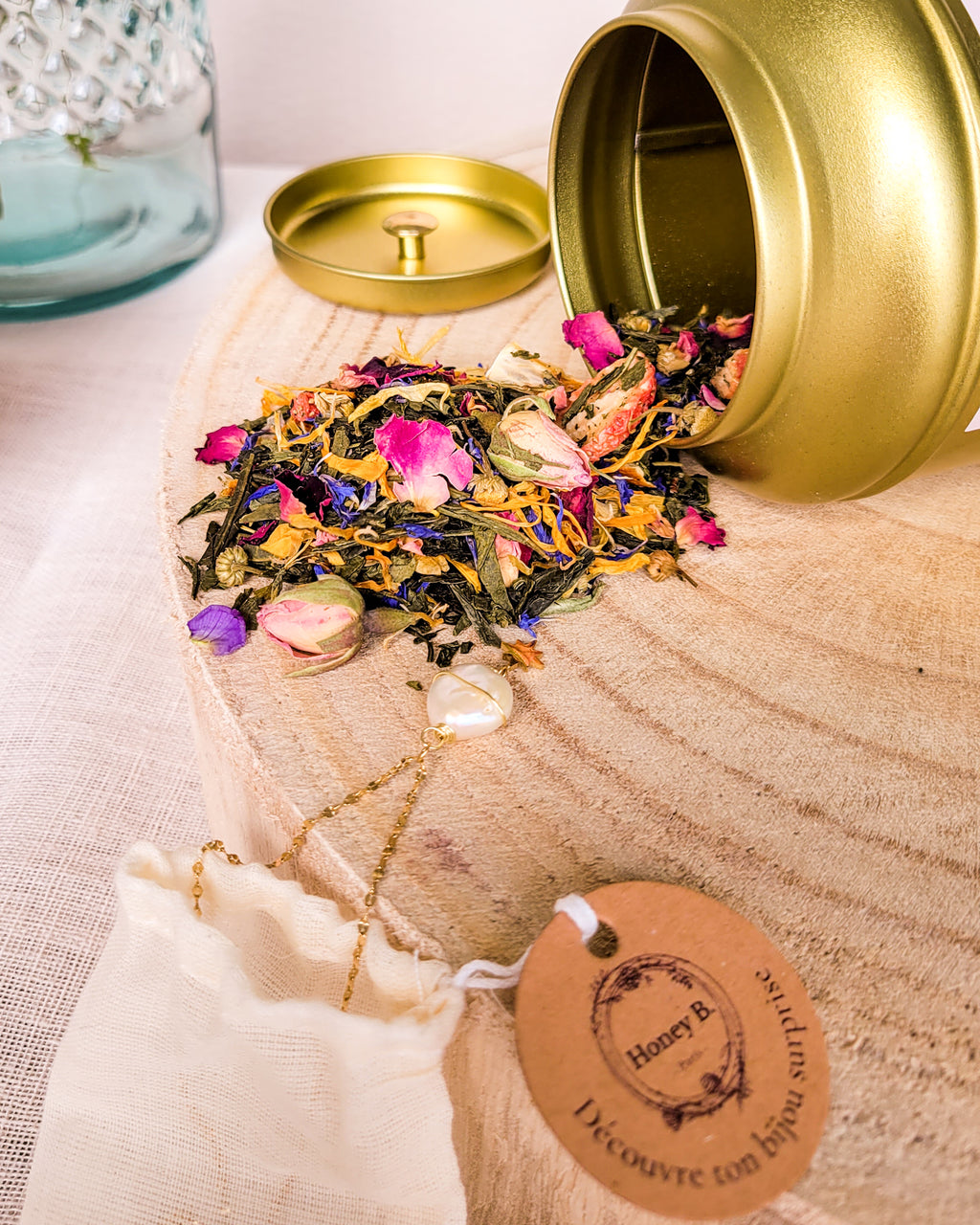 Mon Thé Bijou - Collier Rose